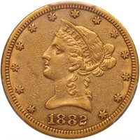 $10 1882-CC PCGS XF45