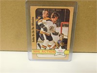1972-73 OPC Bobby Orr #58 On The Offensive Card