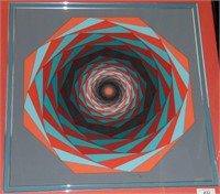 Victor Vasarely, Signed Limited Edition Lithograph