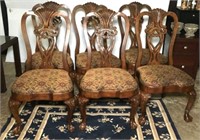 Hyundai Ball & Claw Foot Dining Chairs with