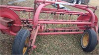 Massey Ferguson hay rake, turn buckle not included
