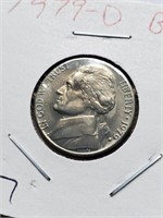 BU 1970-D Jefferson Nickel