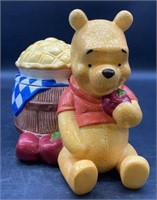 Disney Store Winnie The Pooh Apple Cookie Jar