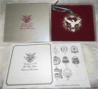 1998 The White House Christmas Ornament in