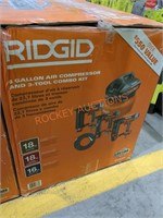 Ridgid 6 Gallon Air Compressor & 3 Tool Combo Kit