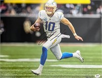 Chargers Justin Herbert Signed 11x17 with COA