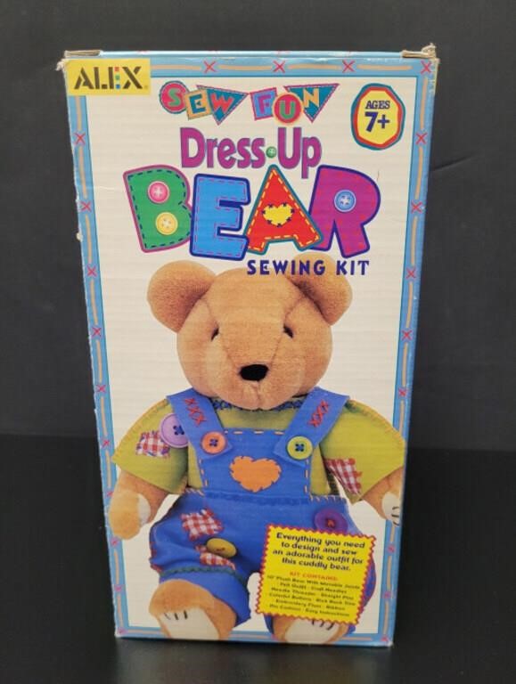 Sew Fun Dress up Bear sewing kit