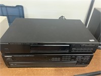 KENWOOD TUNER AND CD PLAYER