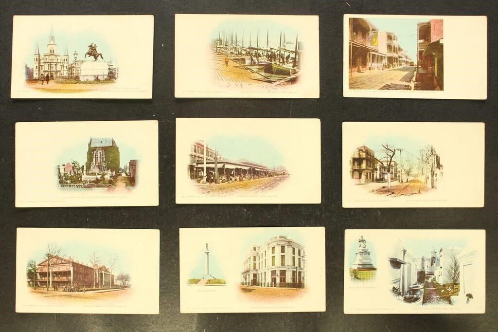 US Postcards 1900-1901 various citiy scenes Detroi