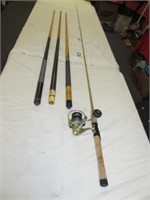 Inshore Fishing Rod & Reel Combo / 3pc Pool Cues