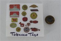 Tobacco Tags & Military Insignia