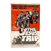 Jesus Trip Movie poster tin, 8x12, come in