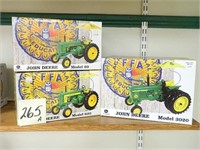 (3) John Deere Iowa FFA Tractors - 2005 3020,