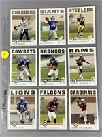 (18) TOPPS ROOKIE CARD SET
