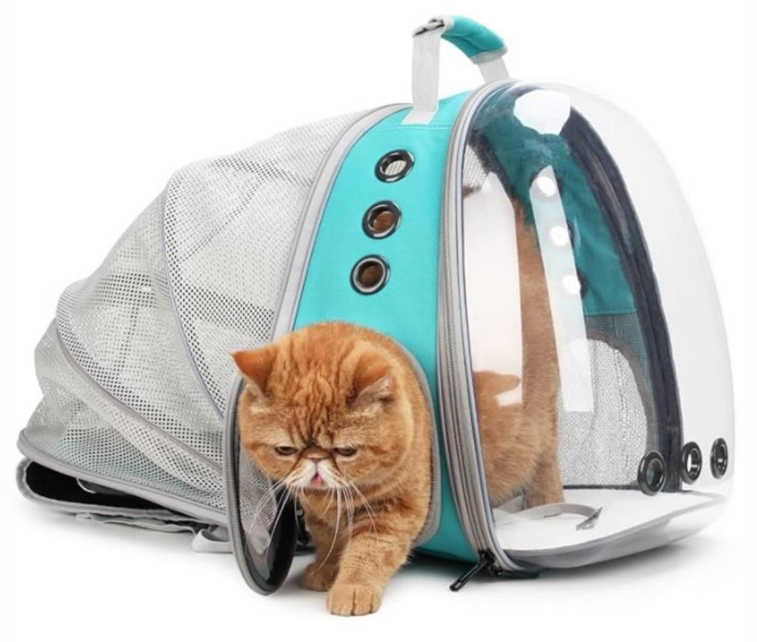 $110 Bubble Expandable Cat Backpack