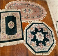 3pcs- rugs