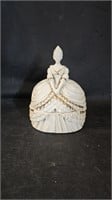 Victorian Lady Trinket Dish/ Powder Jar Made