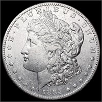 1884-S Morgan Silver Dollar NEARLY UNCIRCULATED