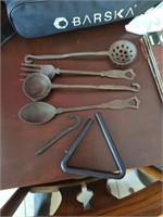 Collection of cast kitchen item's