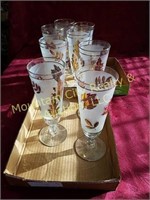 Two Box Lots of Matching Stemware - 8 Glasses