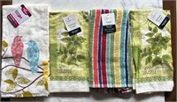 4 New Kitchen Towels