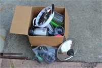 Box with Magic Bullet & Parts, Cutter, etc.