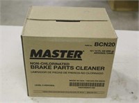 Master Brake Parts Cleaner, (12) 14oz Aerosol Cans