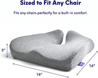 Cushion Lab Patented Pressure Relief Seat Cushion