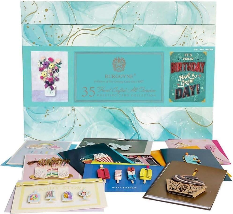 Burgoyne 38-Card Greeting Collection with Box