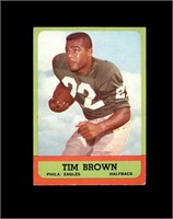 1963 Topps #111 Tim Brown SP EX to EX-MT+
