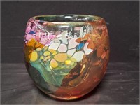 Signed & dated John Gerletti hand-blown