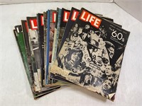 LOT OF 17 LIFE MAGAINES FROM 1969