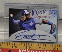 Vladimir Guerrero Jr. Iconic Ink card