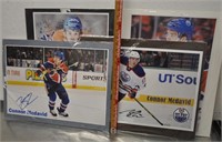4 Connor Mcdavid hockey prints, see pics
