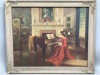 Framed Replica of Sonata by M. Ditlef