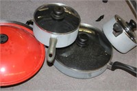 SELECTION OF PANS