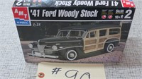 MODEL KIT 41 FORD WOOD STOCK NEW NOT WRAPPED