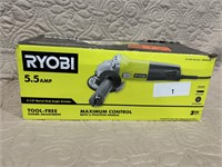 Ryobi 4 1/2" barrel grip angle grinder