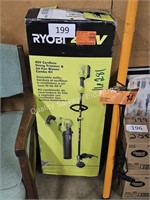 ryobi 40V  trimmer/blower (battery & charger)