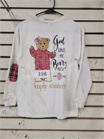 simply southern long sleeve size Y/M