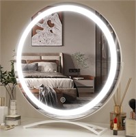 X117  FENNIO LED Makeup Mirror, 20" x 18