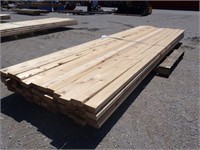 Qty Of 2 In. x 4 In. x 12 Ft. Low Grade Western