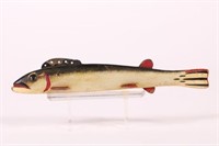 8" Shiner Fish Spearing Decoy by Oscar Peterson