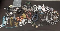 Flat Assorted Costume Jewelry