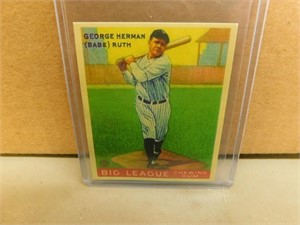 1933 Babe Ruth #144 Big League Chewing Gum REPRINT