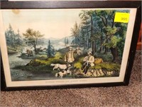 CURRIER & IVES PRINT