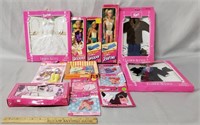 Barbie Lot: In Box Dolls, Accessories, Clothes