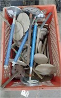 ASSORTED CHAMBER RODS- CONTENTS OF CRATE