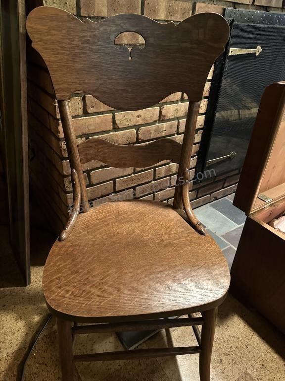 Antique Dining Wood Chair
