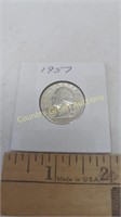 1957 Silver Quarter